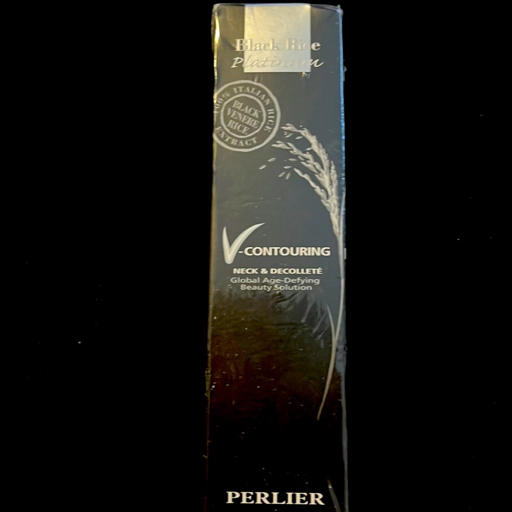 Perlier Black Rice Platinum V for Contouring Neck and Decollete 2 fl oz